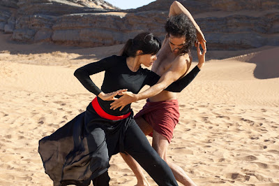 Freida Pinto and Reece Ritchie in Desert Dancer
