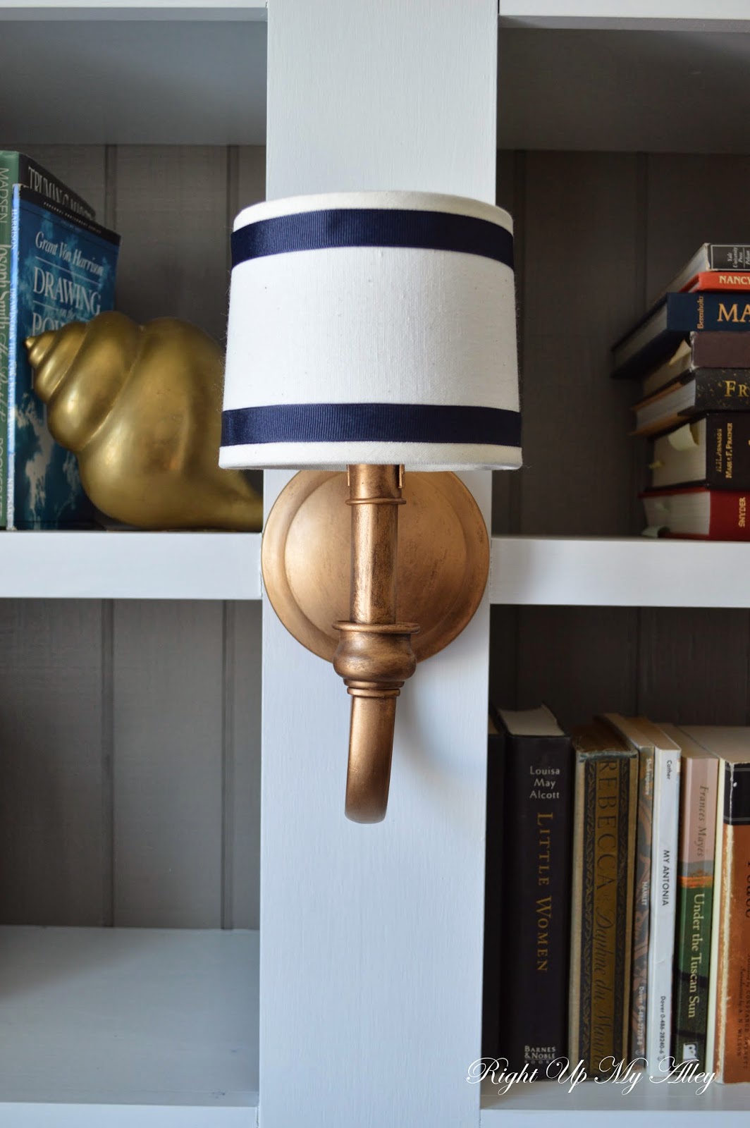 Rub'n'Buff Elevated These Thrifted Sconces!
