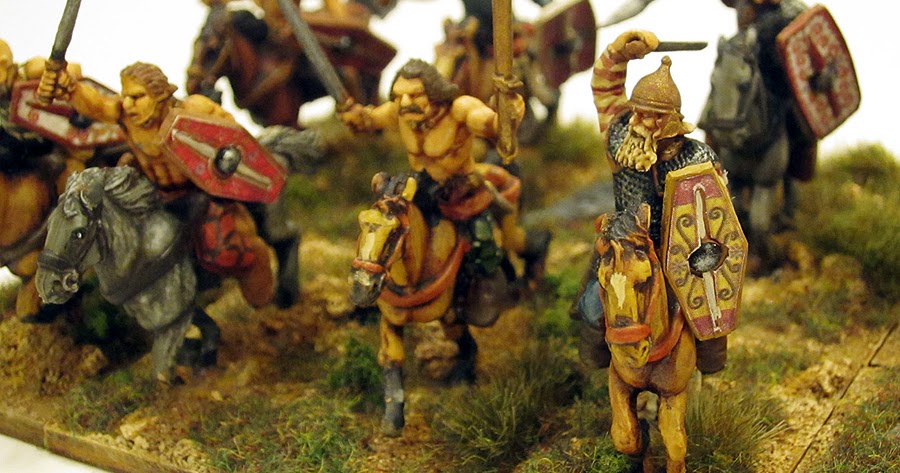1ST CLASS HAIL CAESAR ANCIENT CELTS: CELTIC CAVALRY WARLORD GAMES 