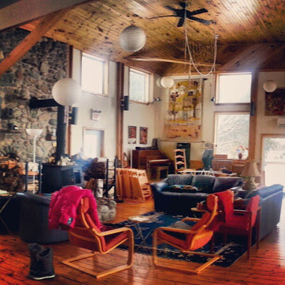 Main lodge room at Cabot Shores