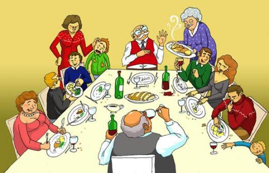 Repas De Famille