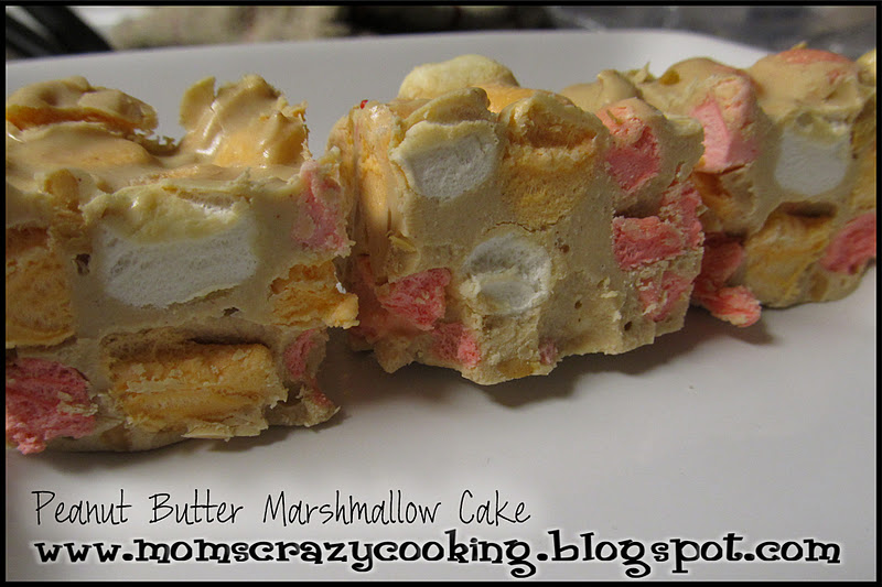 MOMS CRAZY COOKING Peanut Butter Marshmallow Cake SECRET RECIPE CLUB