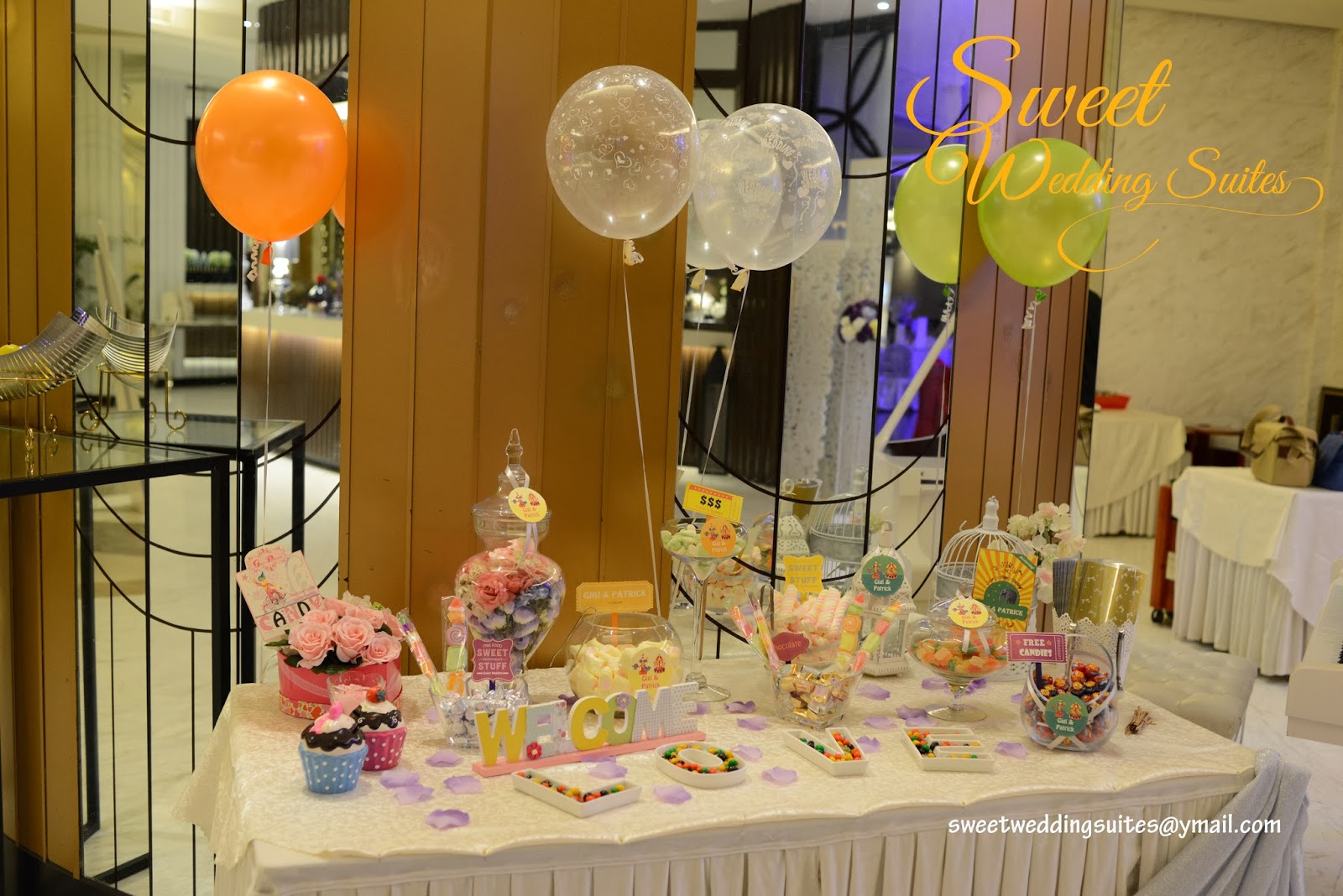 Sweet Wedding Suites Candy Corner Decoration Ho Man Tin Club One