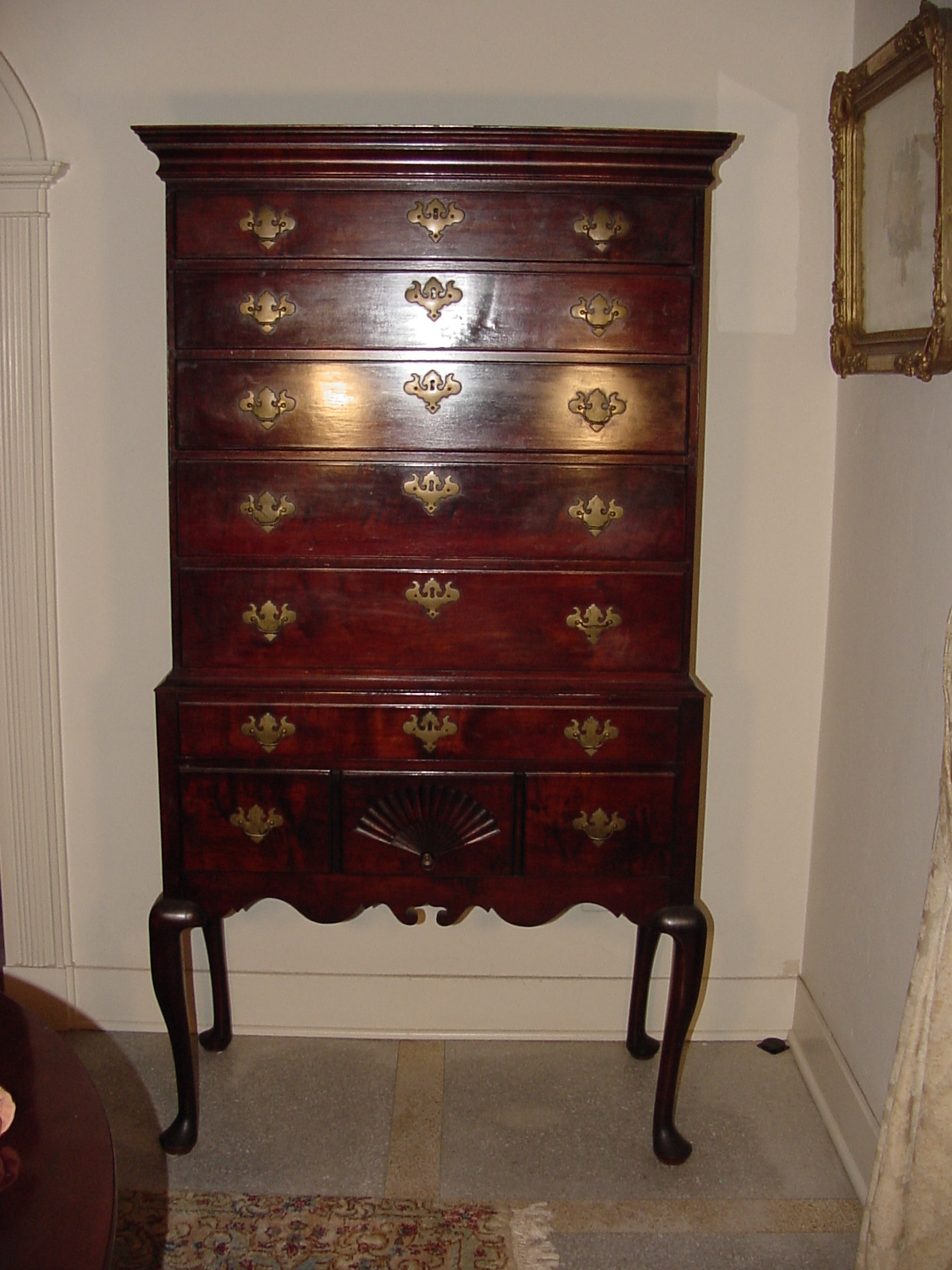 A Connoisseur S Corner A Lovely American Colonial Queen Anne Highboy