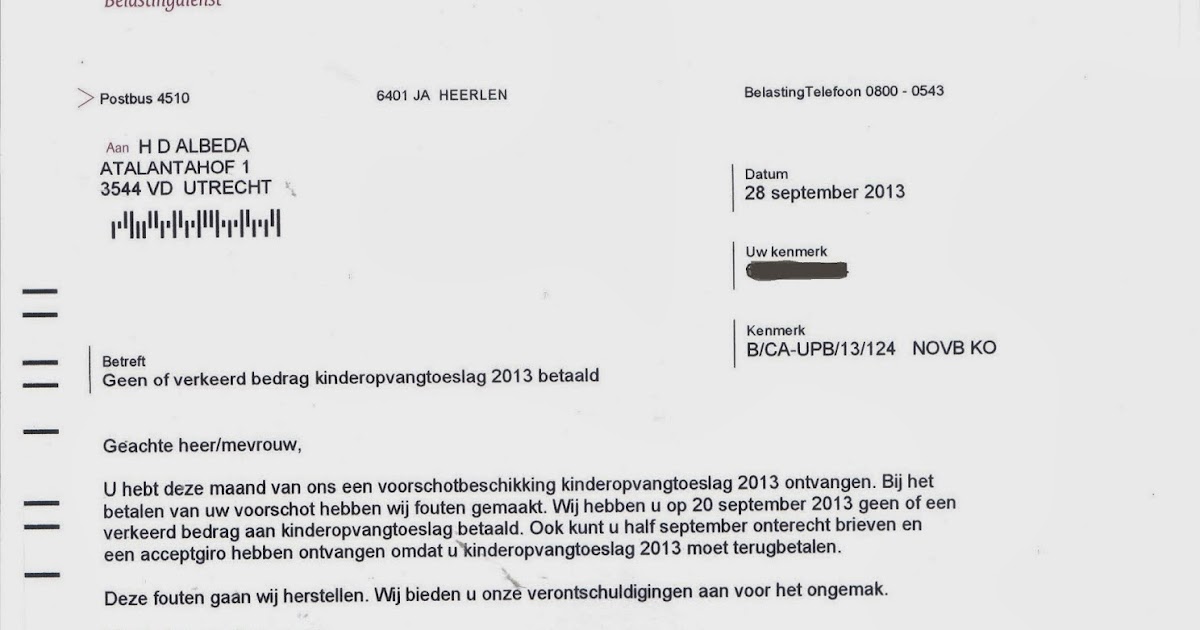 Hein Albeda: Brief van de Belastingdienst? Niet begrijpen, gewoon betalen!