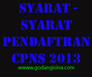 Bagi anda yang akan mengikuti tes CPNS tahun 2013 inisebaiknya anda