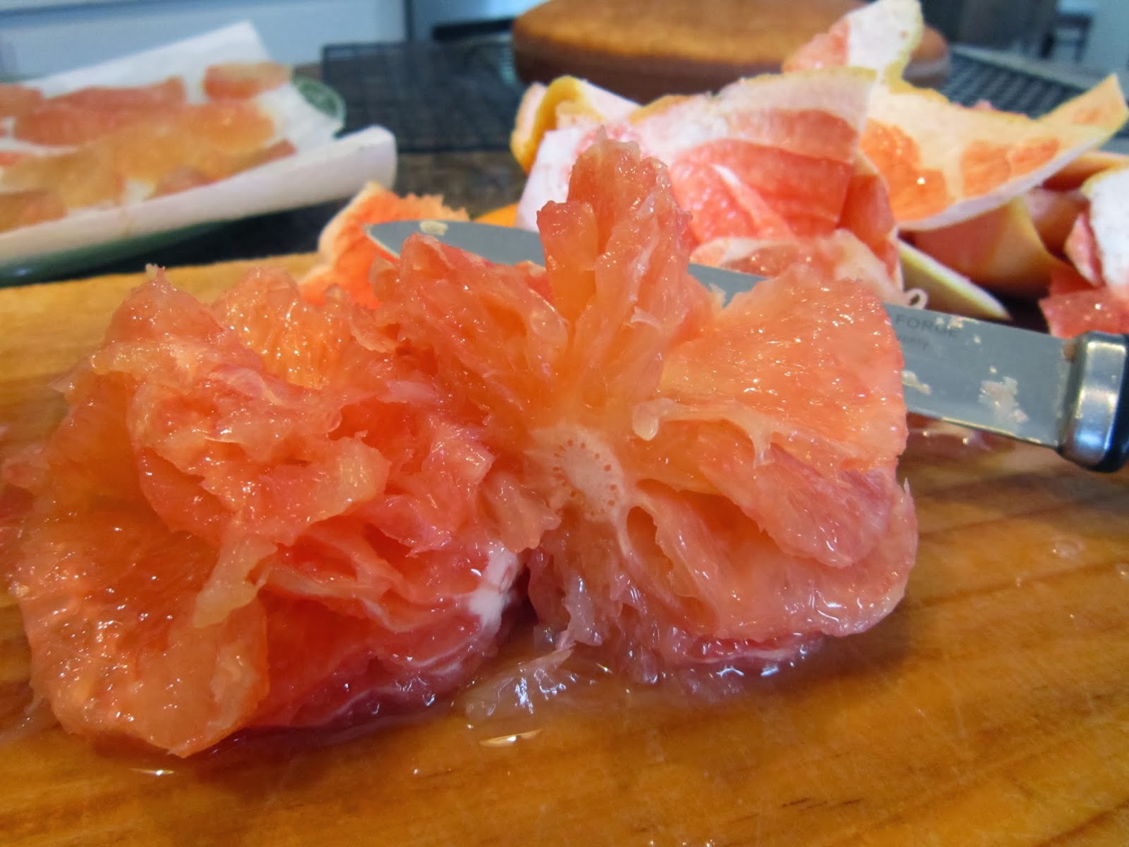 The Italian Next Door Grapefruit Cake with GrapefruitCream Cheese