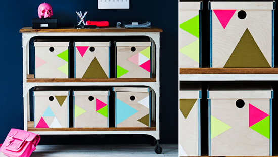 IHeart Organizing: DIY Decorative Storage Box Ideas