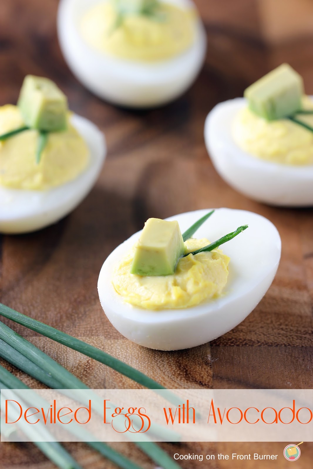 Deviled Eggs with Avocado | Cooking on the Front Burner
