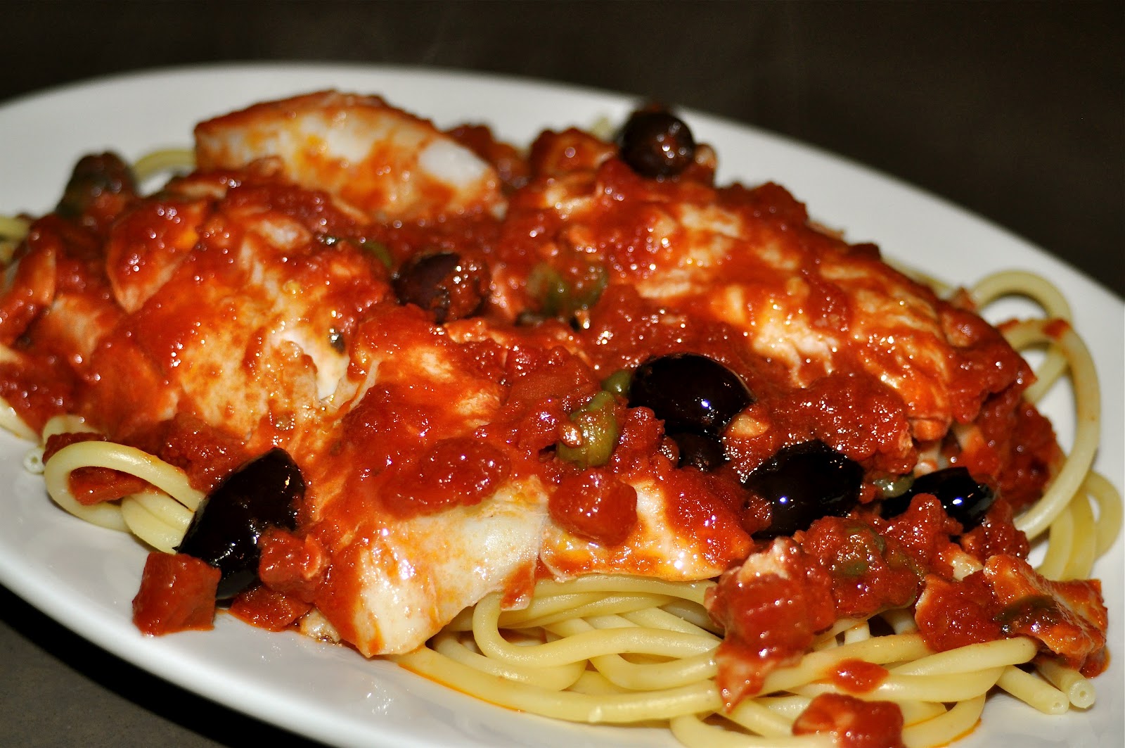 Mister Meatball Haddock alla puttanesca