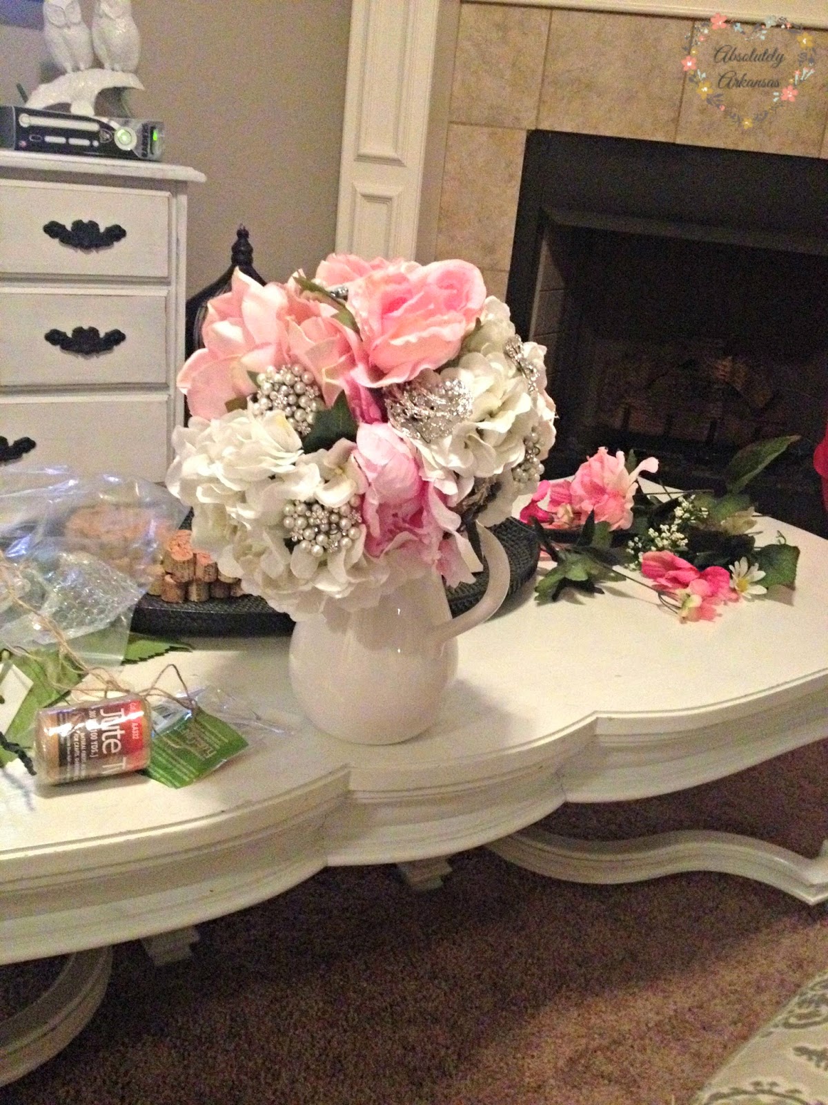 pink bridal bouquet