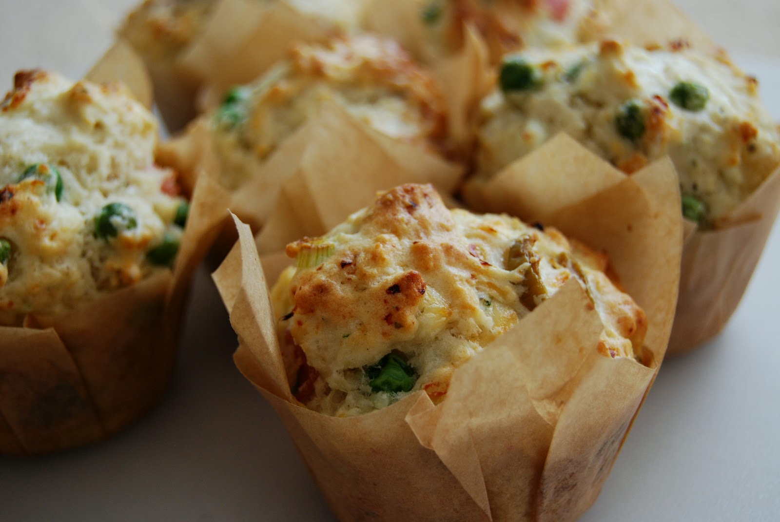 Kyoko.B bakes Lowfat Savoury Muffins