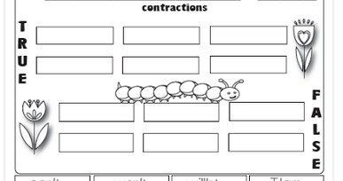 Classroom Freebies: CONTRACTIONS