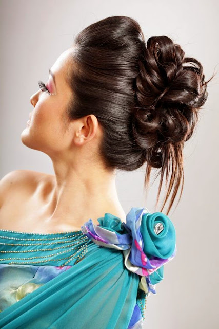 Updos For Medium Hairstyle Ideas