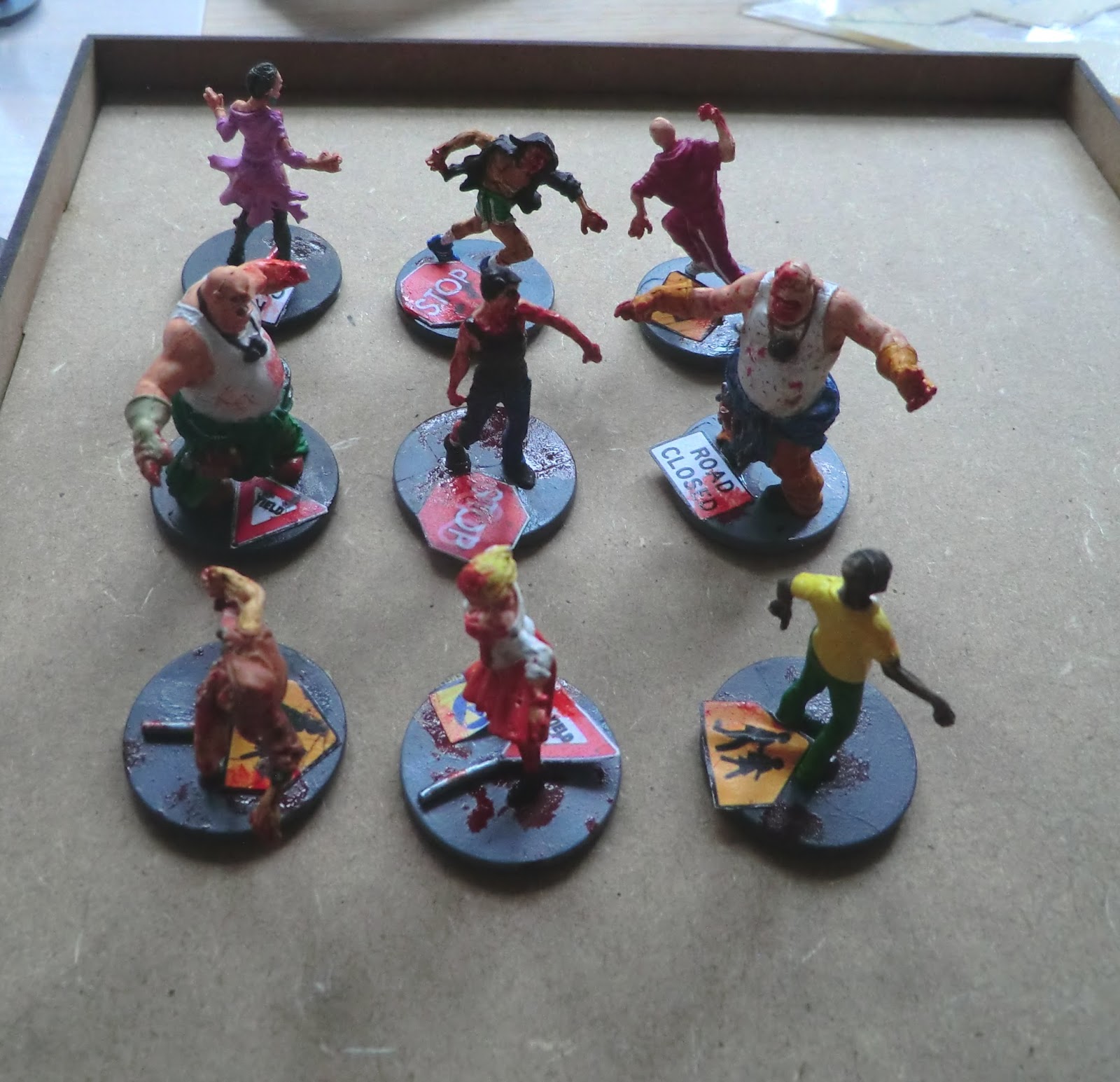 Zombicide! Cluttering Zombie bases and O'Leary's giveaway
