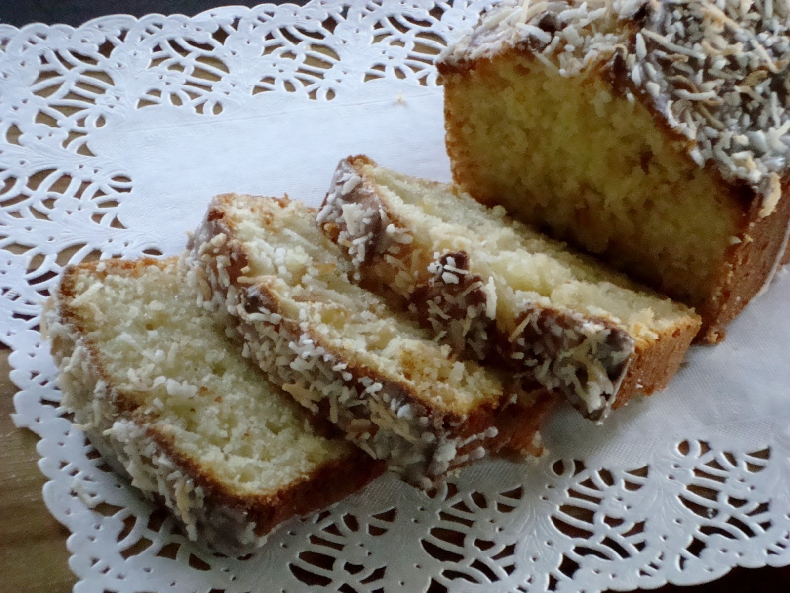 Someone's in the Kitchen Coconut Buttermilk Pound Cake