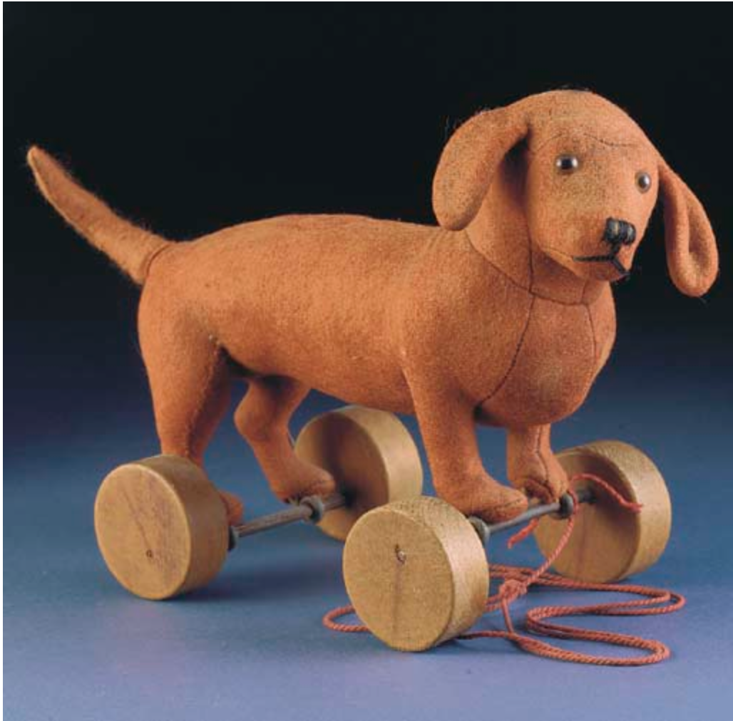 steiff dachshund dog
