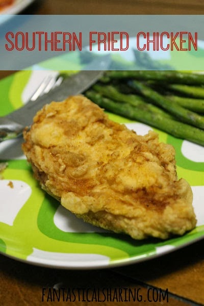 Southern Fried Chicken | Simple ingredients, but an amazing #recipe