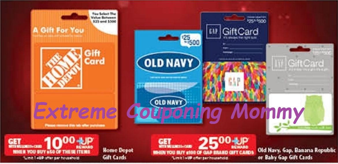 Extreme Couponing Mommy MONEYMAKER Rite Aid Gift Card Deals 11/27 11