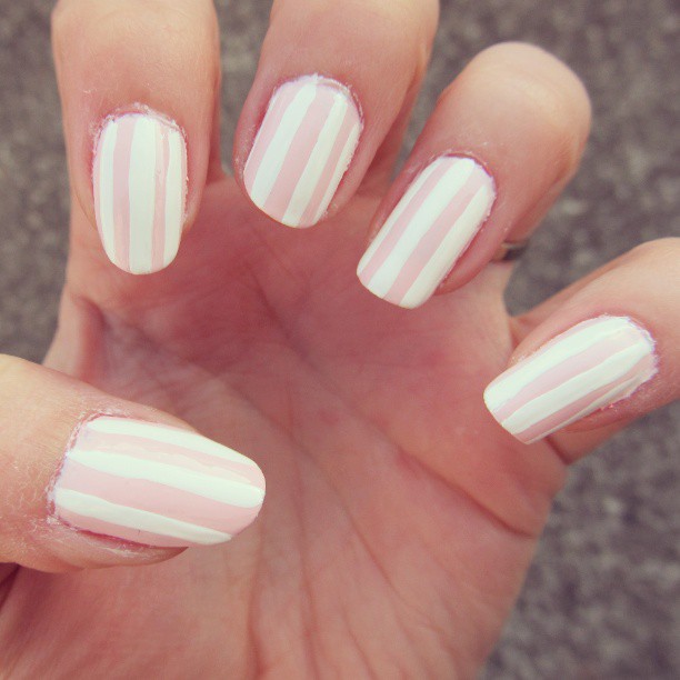 bee mama beauty, parenting & lifestyle blog Nails Pastel pink