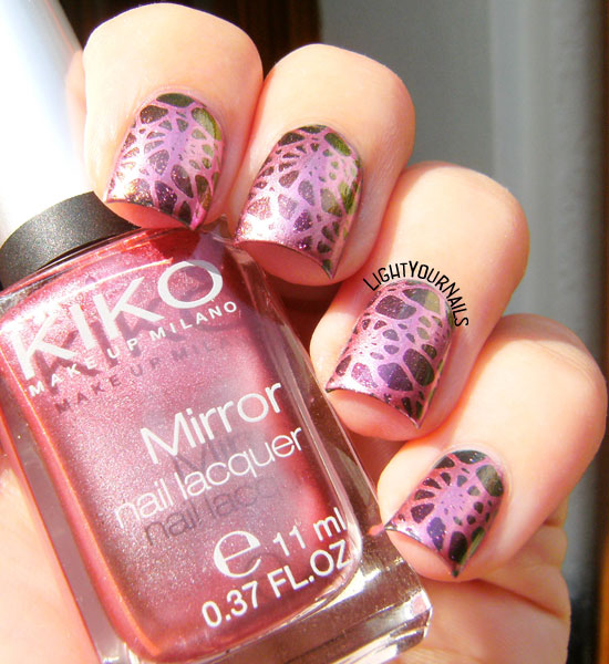 Duochrome stamping with plate BPL-028 Duochrome stamping with plate BPL-028