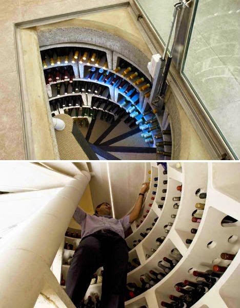 An amazing wine cellar right next to the kitchen! - This Guy Put A Secret Window On His Kitchen Floor, For A Brilliant Reason! An amazing wine cellar right next to the kitchen! - This Guy Put A Secret Window On His Kitchen Floor, For A Brilliant Reason!