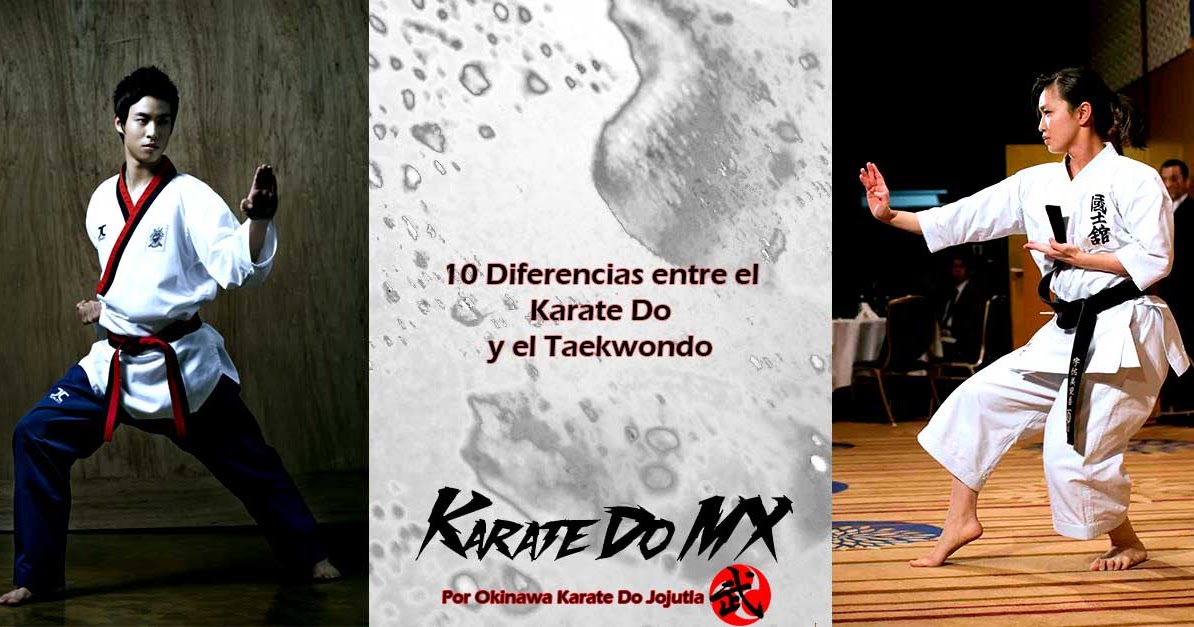 10 Diferencias entre el Karate Do y Tae Kwon Do