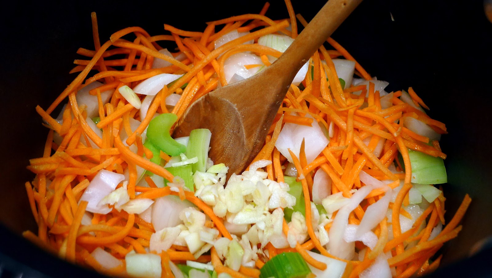 newFOOD tuesdayz Portobello and Split Pea Soup