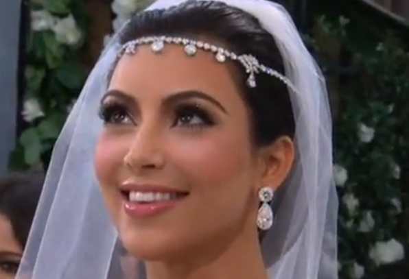 kim kardashian wedding makeup 