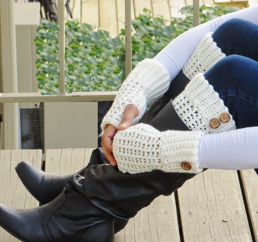 Crochet Dreamz: Brooklyn Fingerless Mitts or Wrist Warmers ...