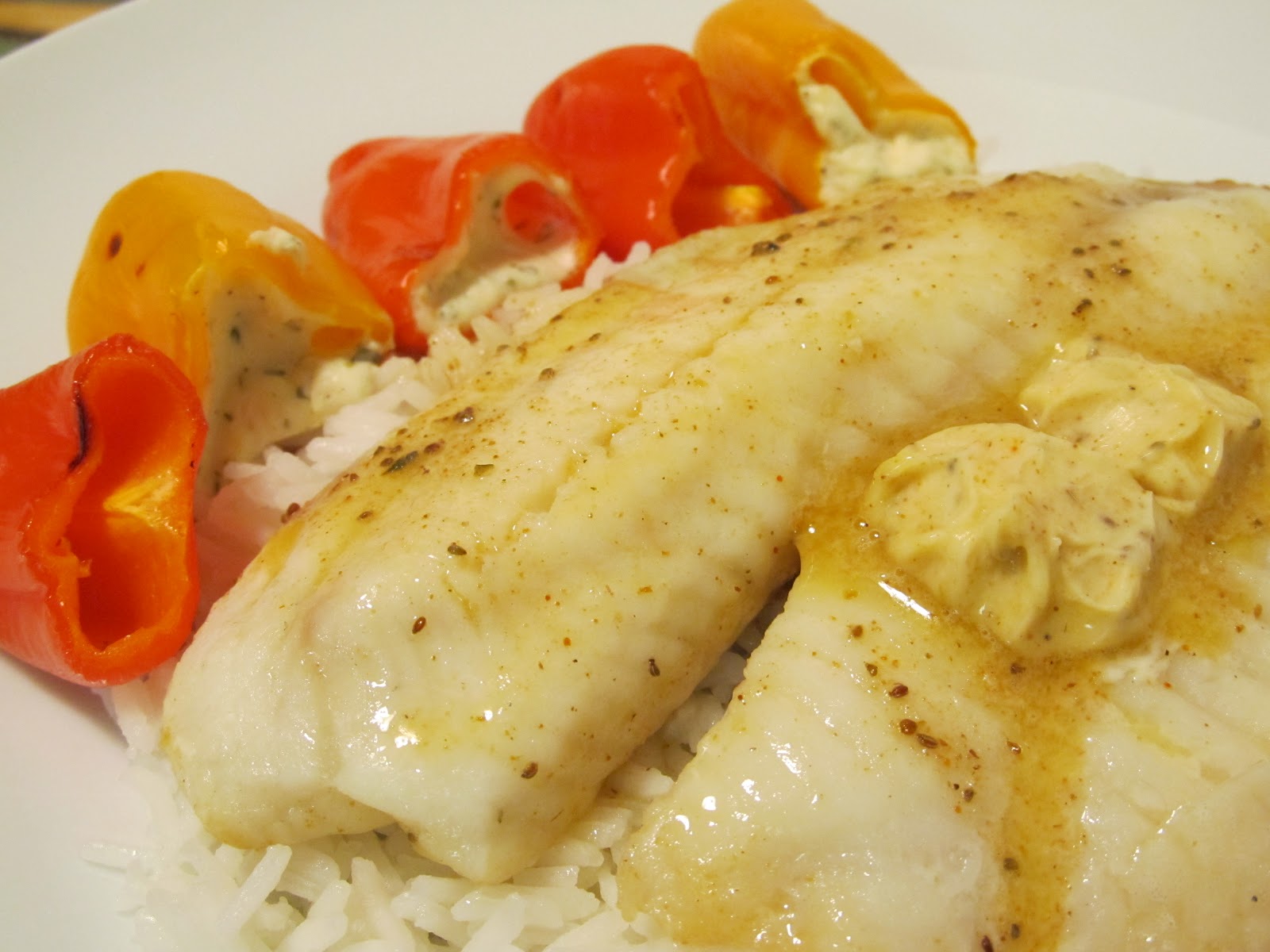 Jenn's Food Journey Grilled Tilapia with Old Bay Compound Butter