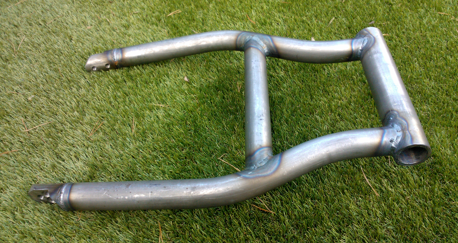 MotoR Design SV650 Swingarm Weld Time