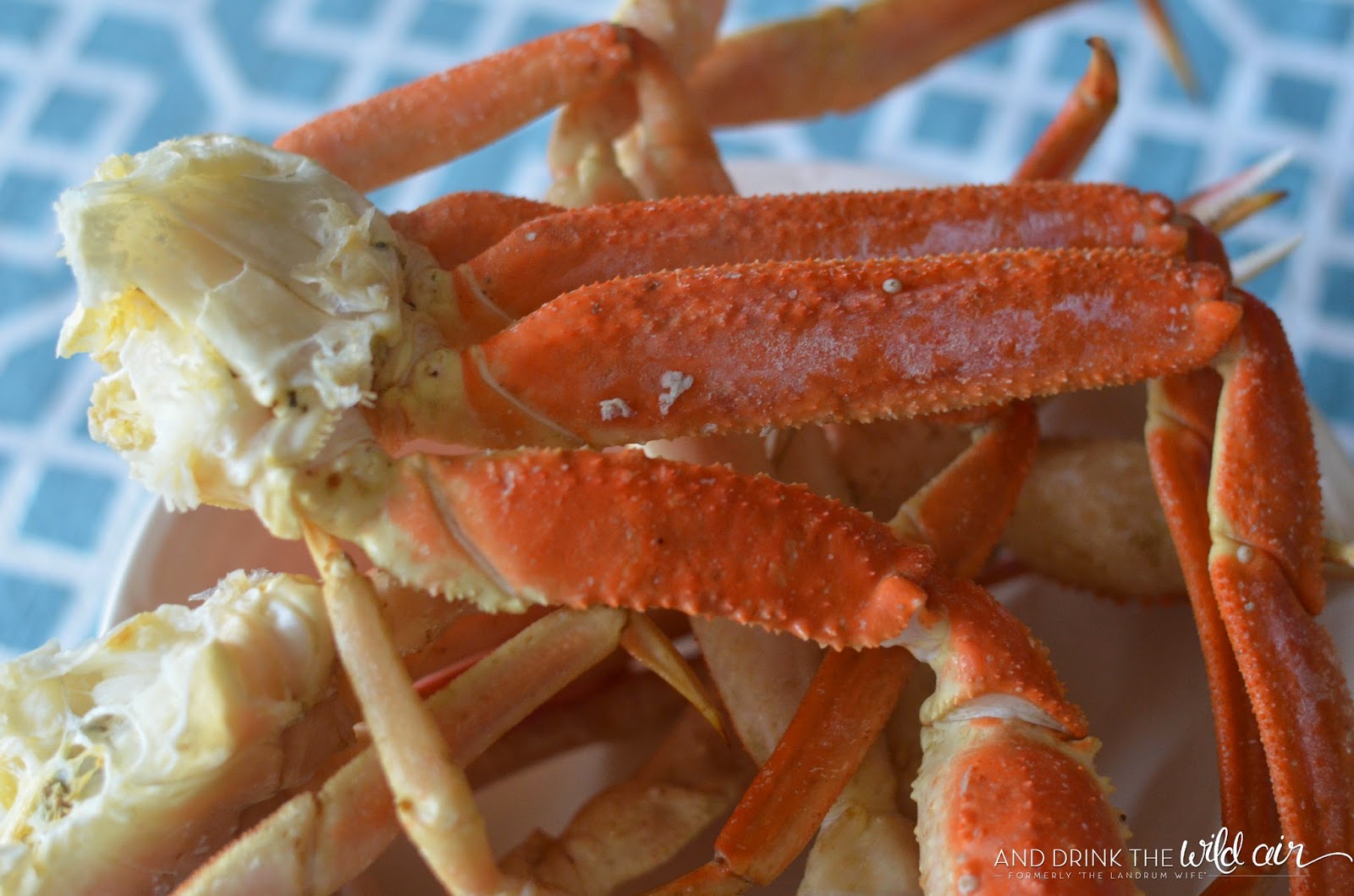 and drink the wild air steamed crab legs with old bay and drink the wild air steamed crab legs with old bay