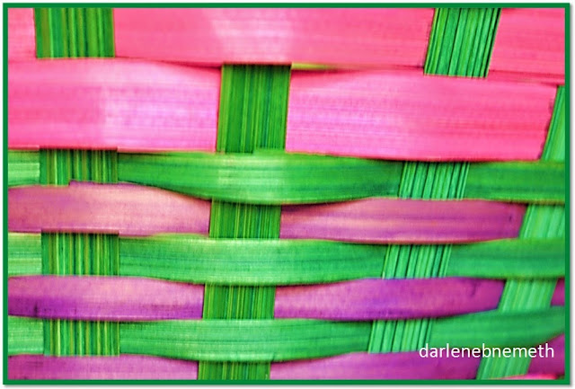 Colorful Woven Basket