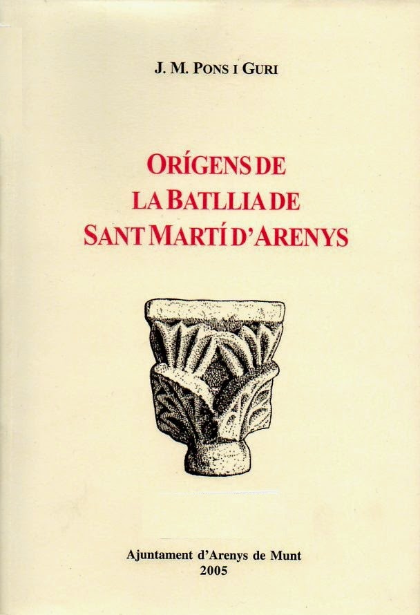 Orígens de la Batllia de Sant Martí d'Arenys