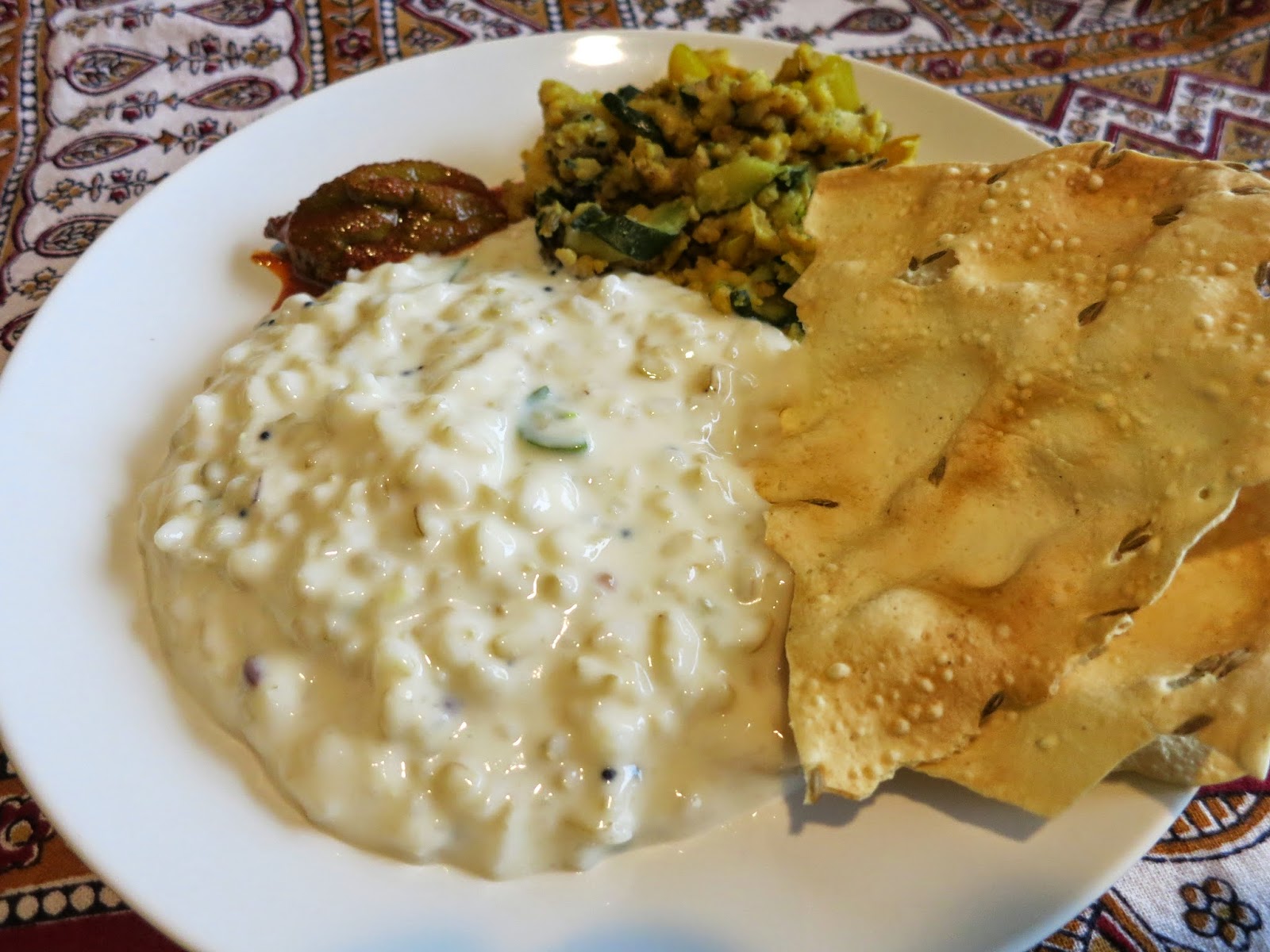 Geetha's Kitchen NonDairy "Yogurt" Rice! (Rice With Tofu "Yogurt")