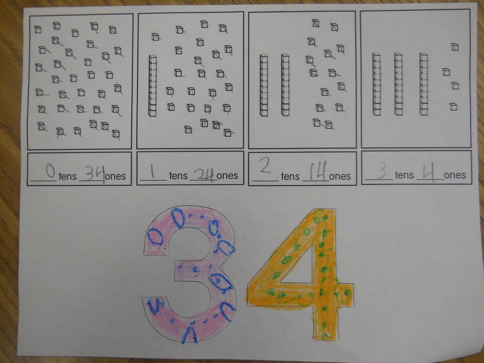 Mrs. T's First Grade Class: Decomposing in Pictures
