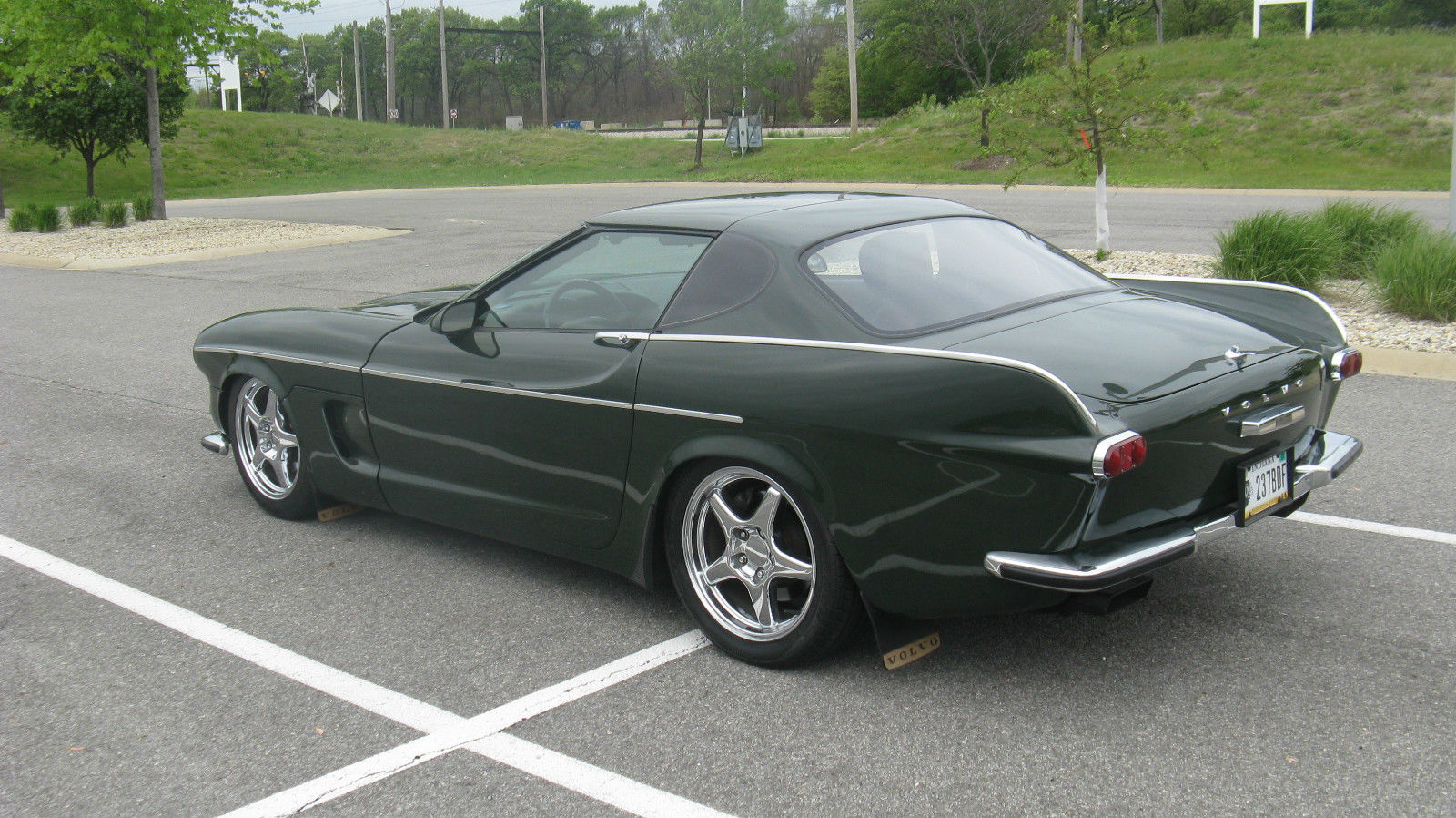 Volvette Is A 1992 Corvette With A 1967 Volvo P1800 Body ...