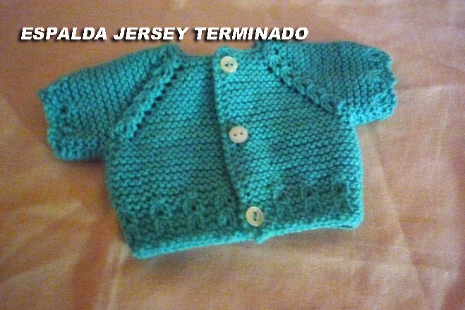 jersey de punto para nenuco