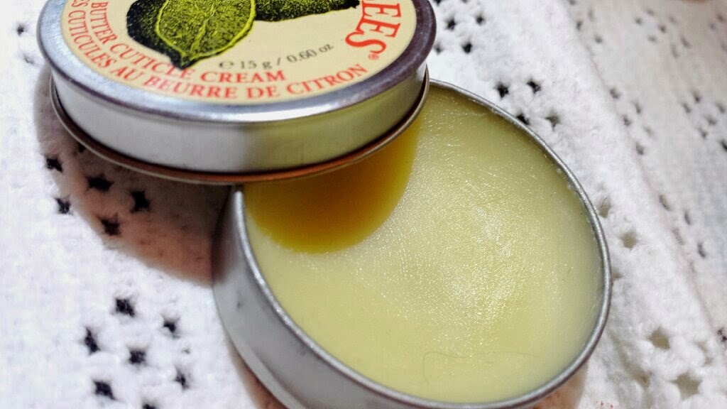 Beautifinous. Burt's Bees Lemon Butter Cuticle Cream