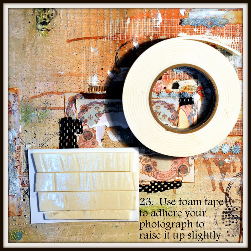 SCRAP ADDICT My Creative Scrapbook StepbyStep Layout Tutorial