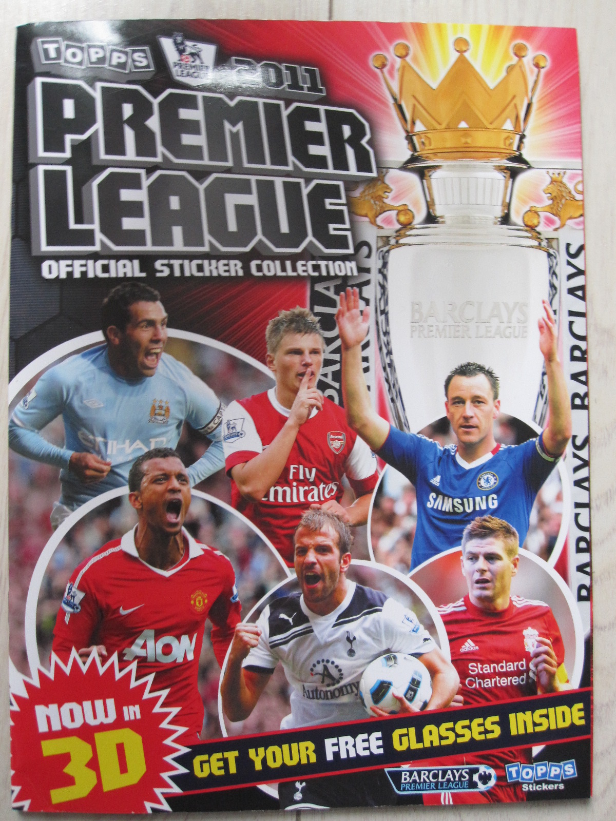Topps Premier League 2011 Stickers Mint Condition From Packet **Pick from List** 