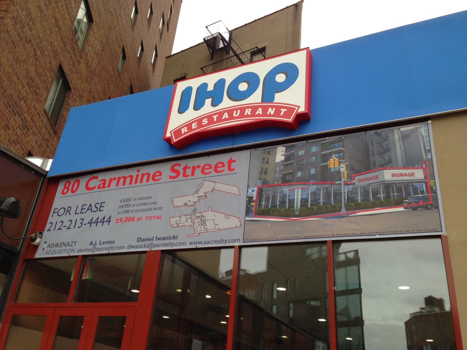 Jeremiah's Vanishing New York: Carmine's IHOP
