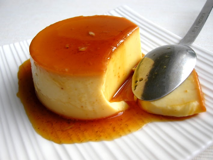 Brazilian Food - Milk Pudding (Pudim de Leite) This traditional Brazilian  dessert has its origin on the Portuguese cuisine. Tells the story this  dessert was invented by a Portuguese abbot who did