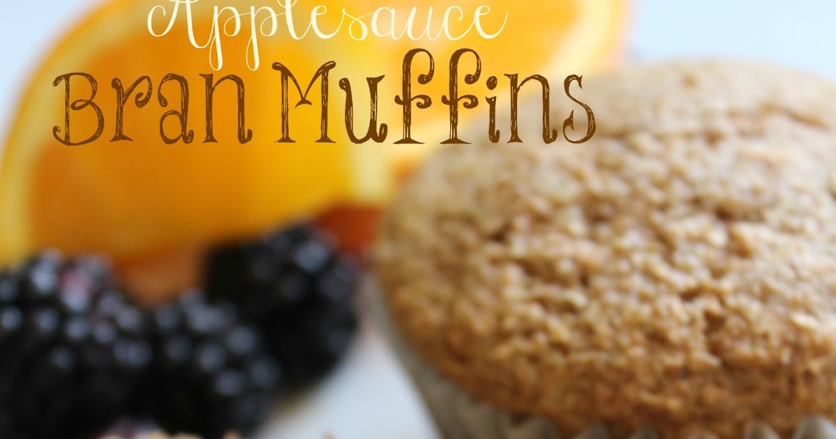 Cook and Craft Me Crazy Applesauce Bran Muffins