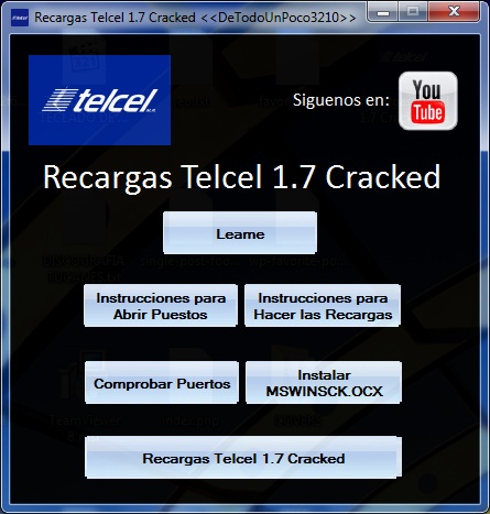 Generador telcel v1.7