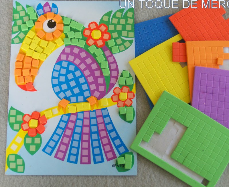 UN TOQUE DE MERCY: TRABAJOS MANUALES PARA QUE HAGAN LOS NINOS