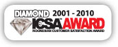 INDONESIA CUSTOMER SATISFACTION AWARD (2001 - 2010) - TOP 1 Oli Sintetik Mobil-Motor Indonesia