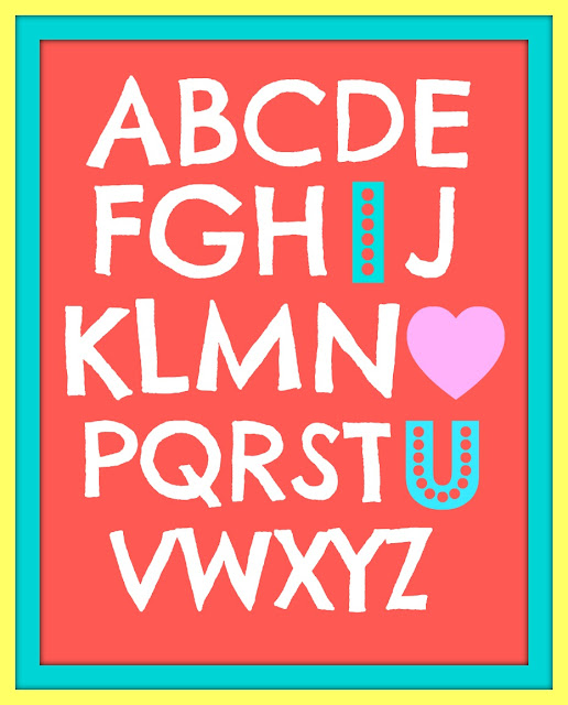 ABC-I Love You by whatdoesthecoxsay.com #printable #valentine