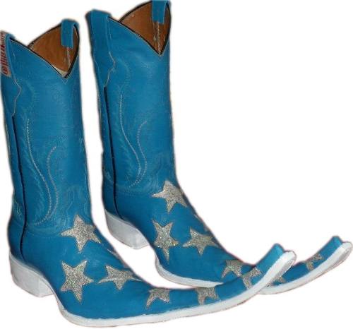cowboy boots that curl up